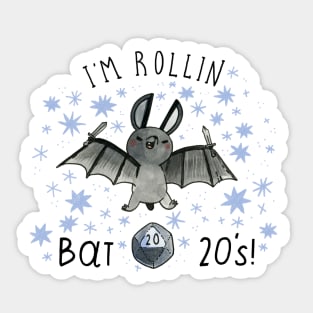 Bat 20 Sticker